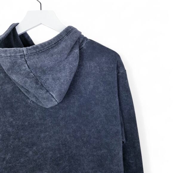 Star Wars Baby Yoda Men's & Big Men's Mineral Washed Graphic Hoodie - Small - Picture 4 of 5